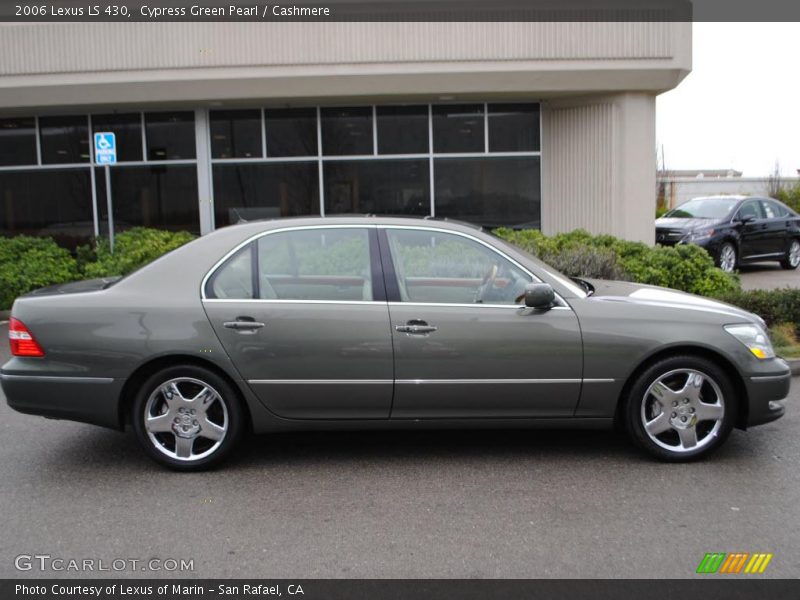 Cypress Green Pearl / Cashmere 2006 Lexus LS 430