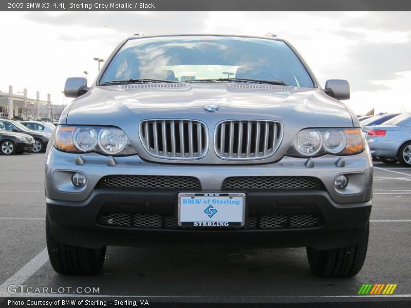 Sterling Grey Metallic / Black 2005 BMW X5 4.4i