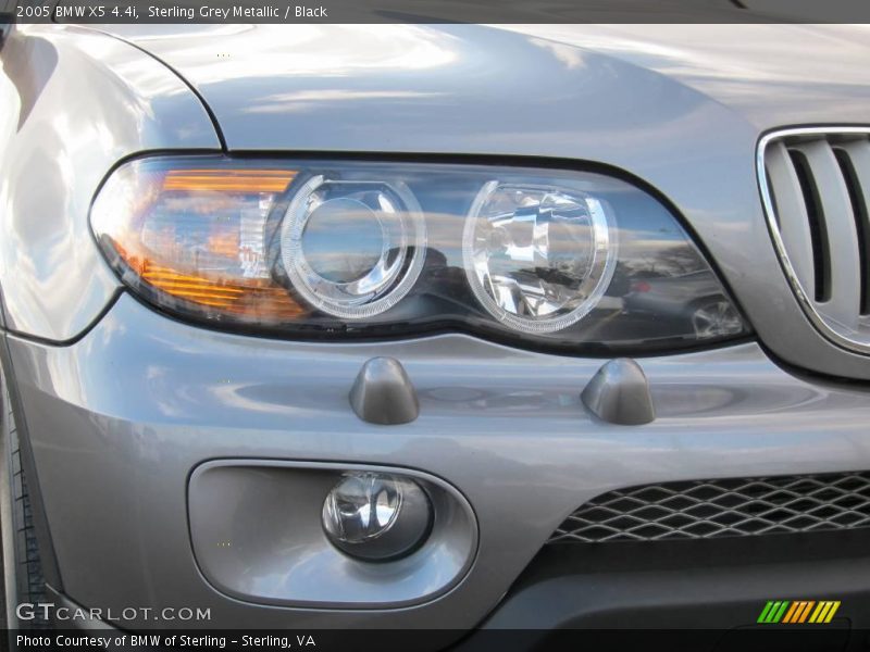 Sterling Grey Metallic / Black 2005 BMW X5 4.4i