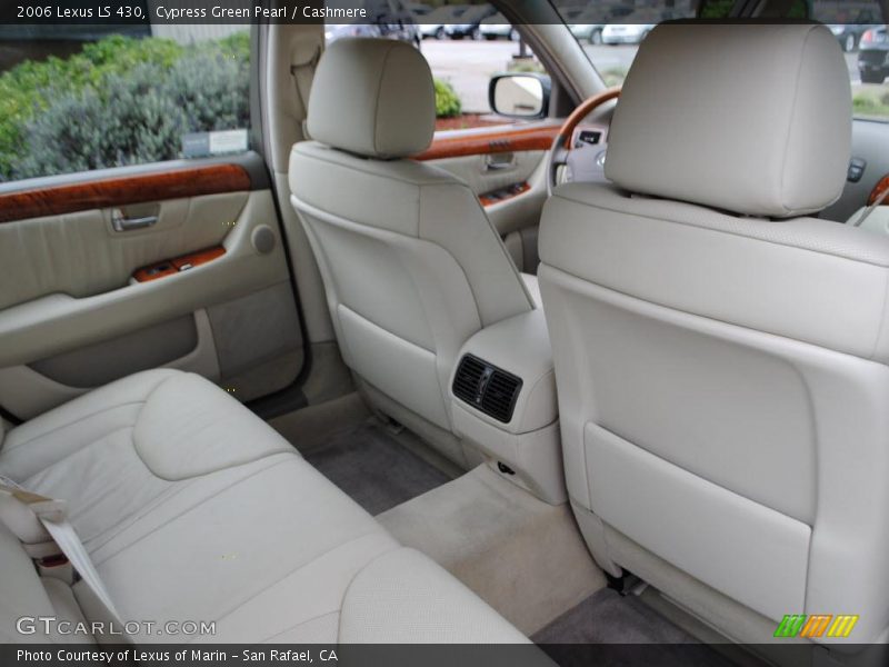 Cypress Green Pearl / Cashmere 2006 Lexus LS 430