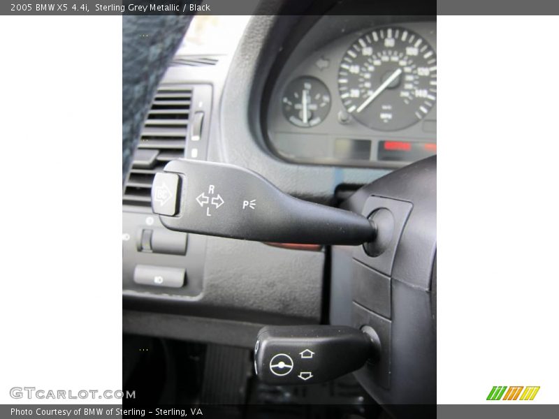 Sterling Grey Metallic / Black 2005 BMW X5 4.4i