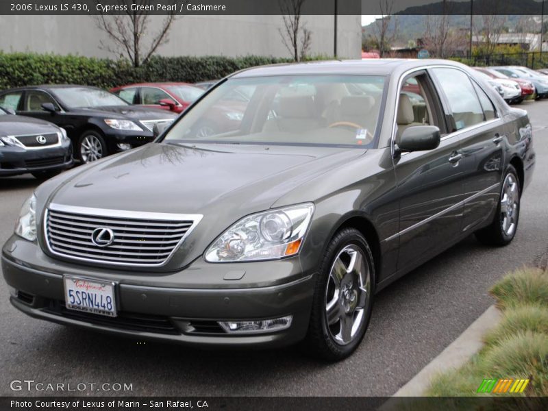 Cypress Green Pearl / Cashmere 2006 Lexus LS 430
