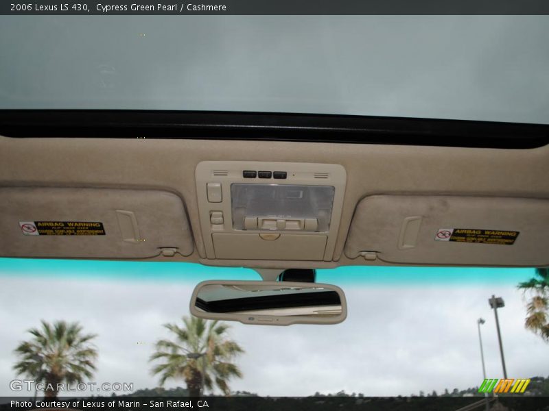 Cypress Green Pearl / Cashmere 2006 Lexus LS 430
