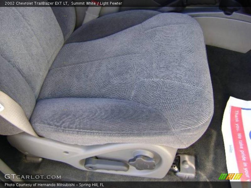 Summit White / Light Pewter 2002 Chevrolet TrailBlazer EXT LT