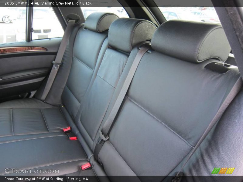 Sterling Grey Metallic / Black 2005 BMW X5 4.4i