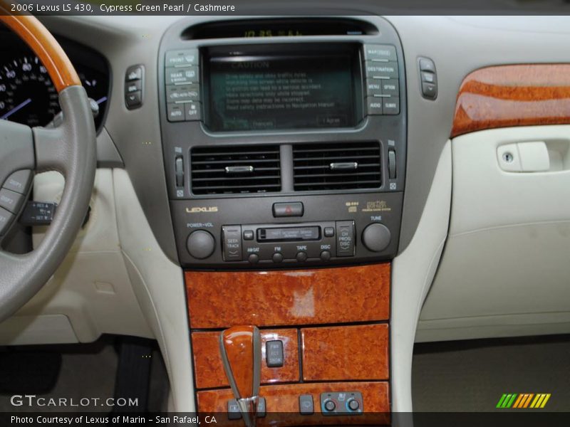 Cypress Green Pearl / Cashmere 2006 Lexus LS 430