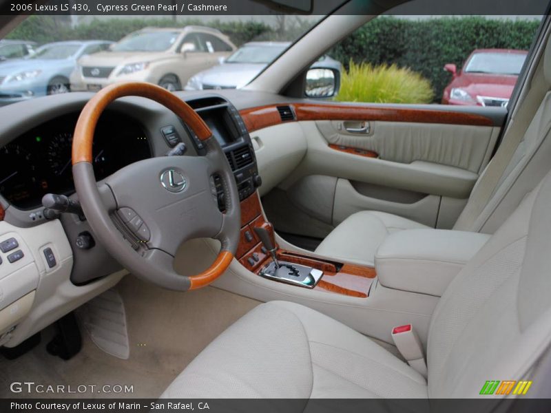 Cypress Green Pearl / Cashmere 2006 Lexus LS 430