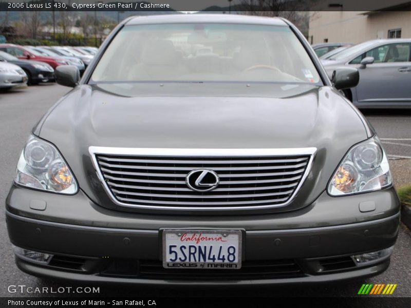 Cypress Green Pearl / Cashmere 2006 Lexus LS 430