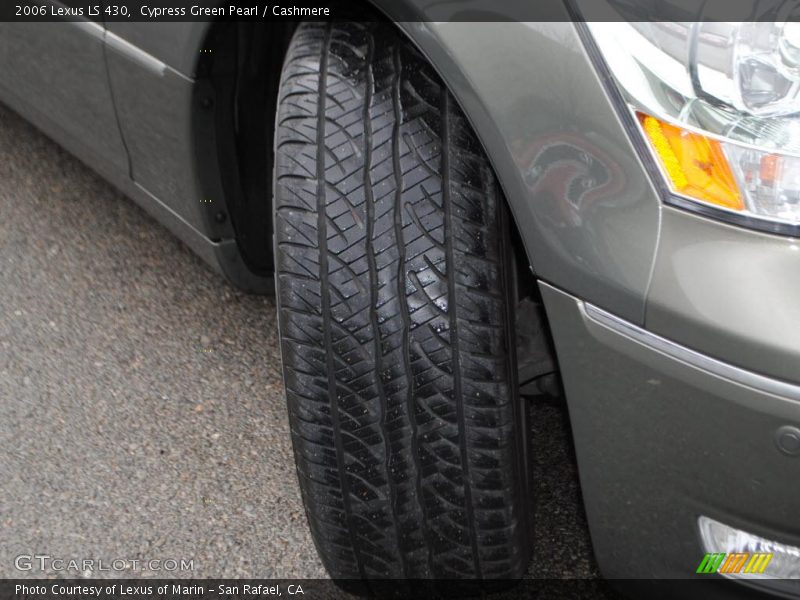 Cypress Green Pearl / Cashmere 2006 Lexus LS 430