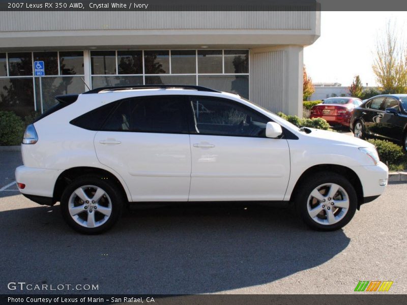 Crystal White / Ivory 2007 Lexus RX 350 AWD