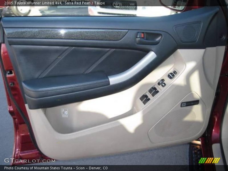 Salsa Red Pearl / Taupe 2005 Toyota 4Runner Limited 4x4