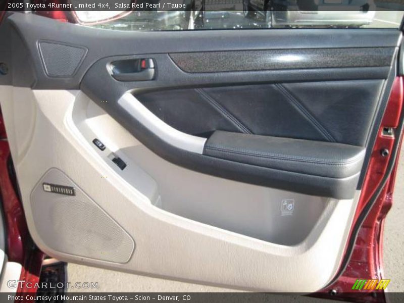 Salsa Red Pearl / Taupe 2005 Toyota 4Runner Limited 4x4