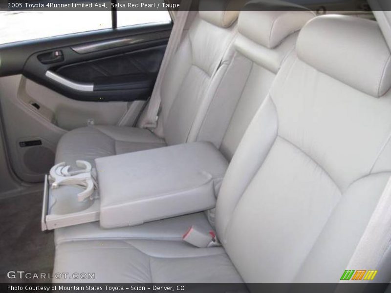 Salsa Red Pearl / Taupe 2005 Toyota 4Runner Limited 4x4