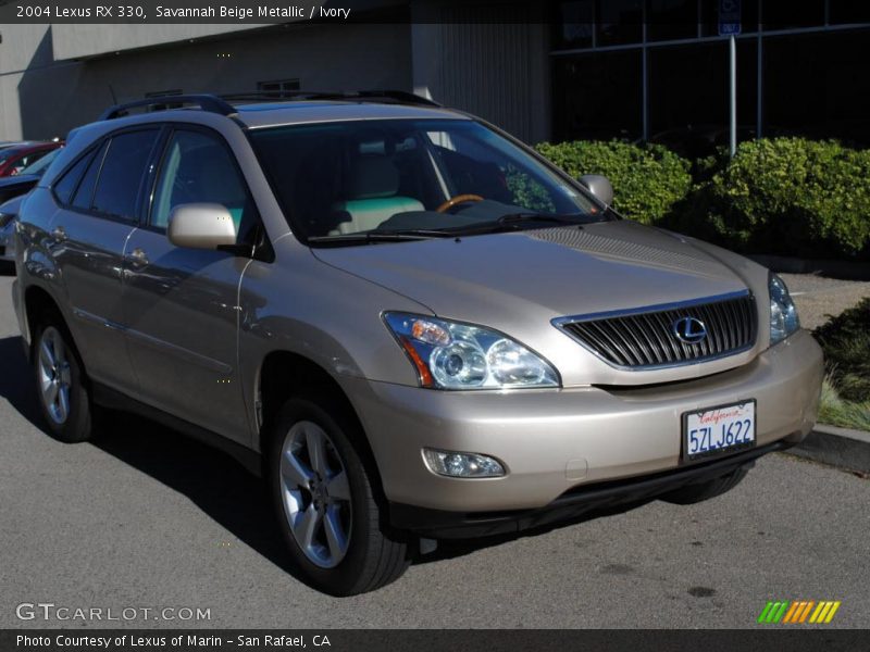 Savannah Beige Metallic / Ivory 2004 Lexus RX 330