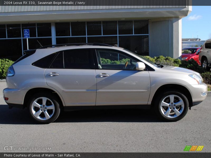 Savannah Beige Metallic / Ivory 2004 Lexus RX 330