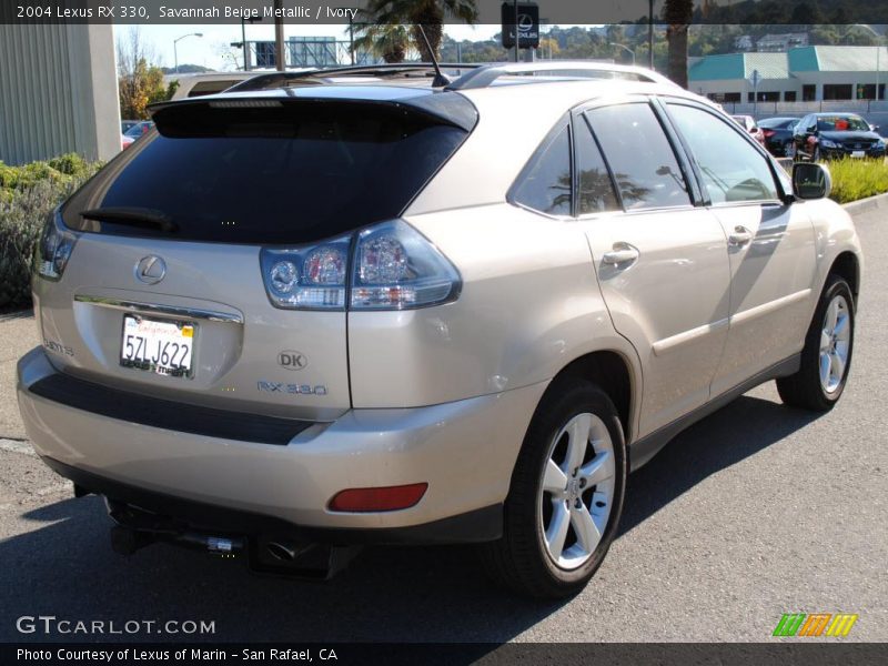 Savannah Beige Metallic / Ivory 2004 Lexus RX 330