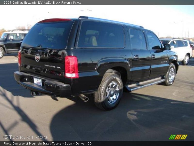 Black Raven / Pewter 2005 Cadillac Escalade ESV AWD