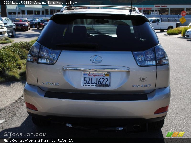 Savannah Beige Metallic / Ivory 2004 Lexus RX 330