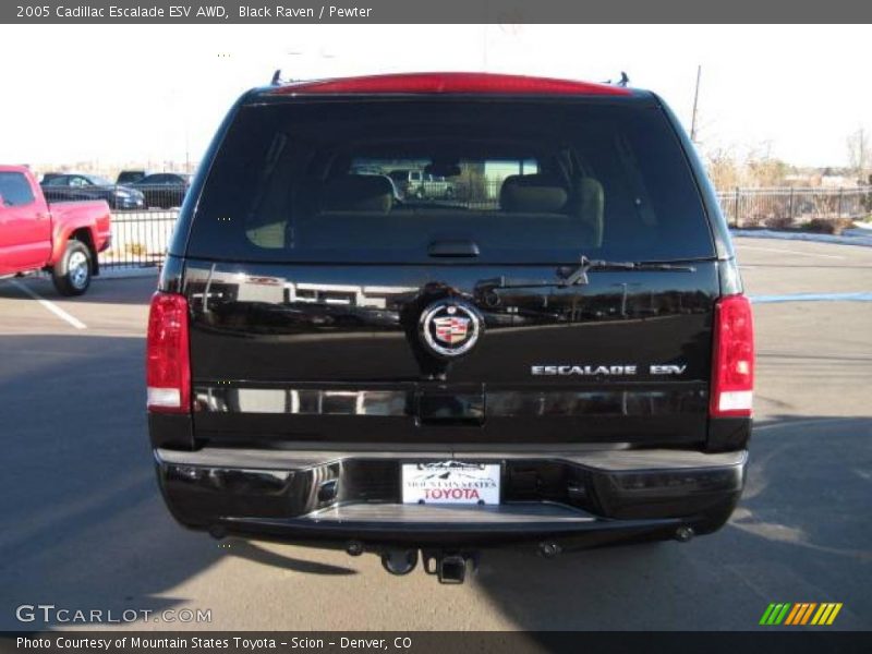 Black Raven / Pewter 2005 Cadillac Escalade ESV AWD