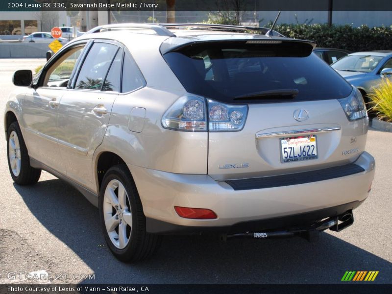Savannah Beige Metallic / Ivory 2004 Lexus RX 330