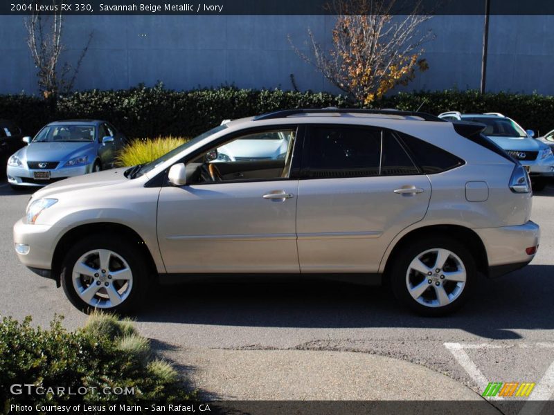 Savannah Beige Metallic / Ivory 2004 Lexus RX 330