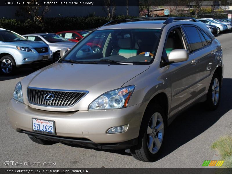 Savannah Beige Metallic / Ivory 2004 Lexus RX 330