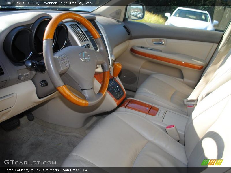 Savannah Beige Metallic / Ivory 2004 Lexus RX 330