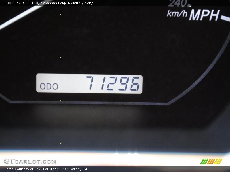 Savannah Beige Metallic / Ivory 2004 Lexus RX 330