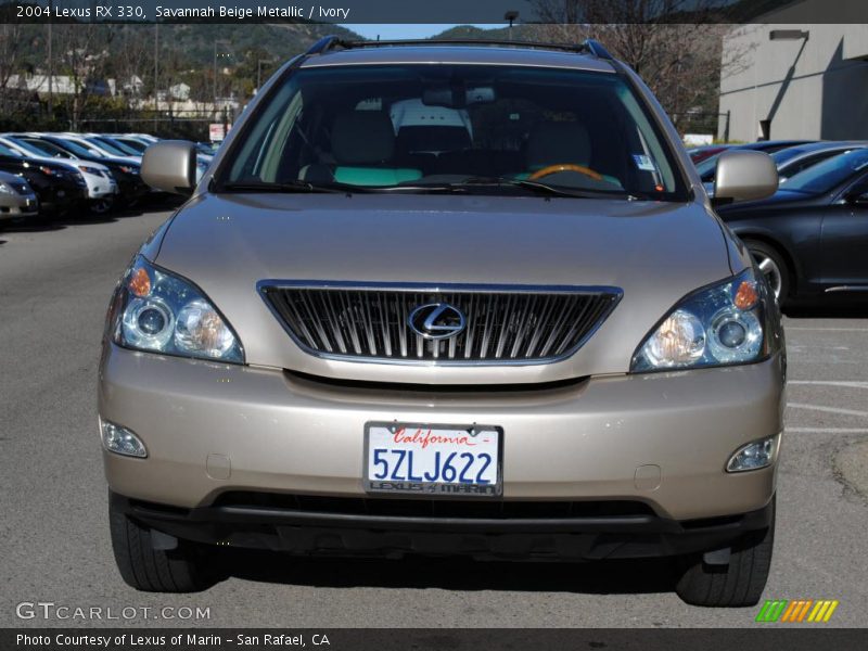 Savannah Beige Metallic / Ivory 2004 Lexus RX 330