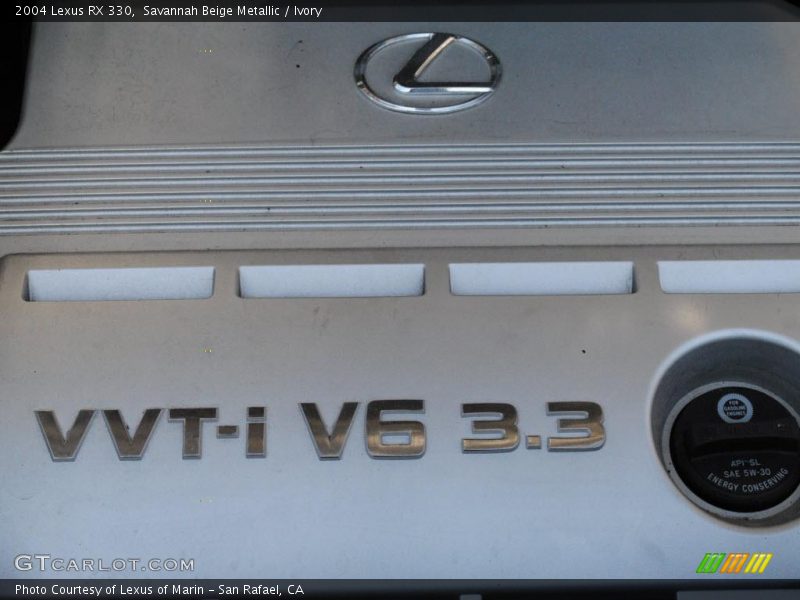 Savannah Beige Metallic / Ivory 2004 Lexus RX 330