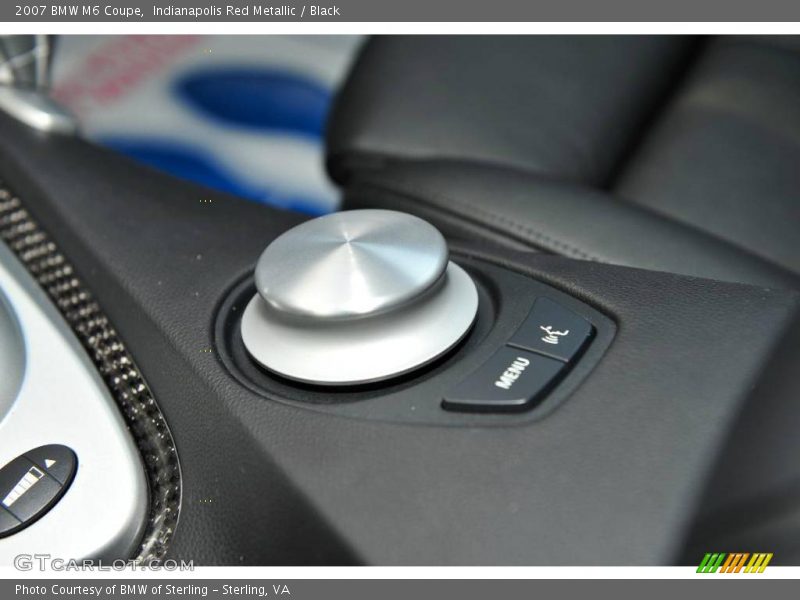 Indianapolis Red Metallic / Black 2007 BMW M6 Coupe