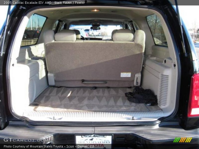 Black Raven / Pewter 2005 Cadillac Escalade ESV AWD
