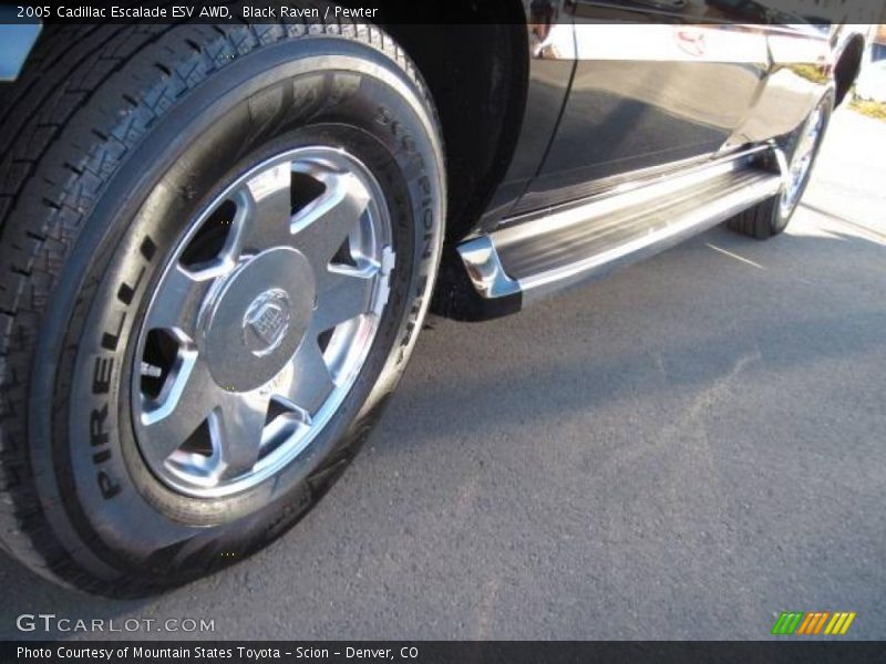 Black Raven / Pewter 2005 Cadillac Escalade ESV AWD