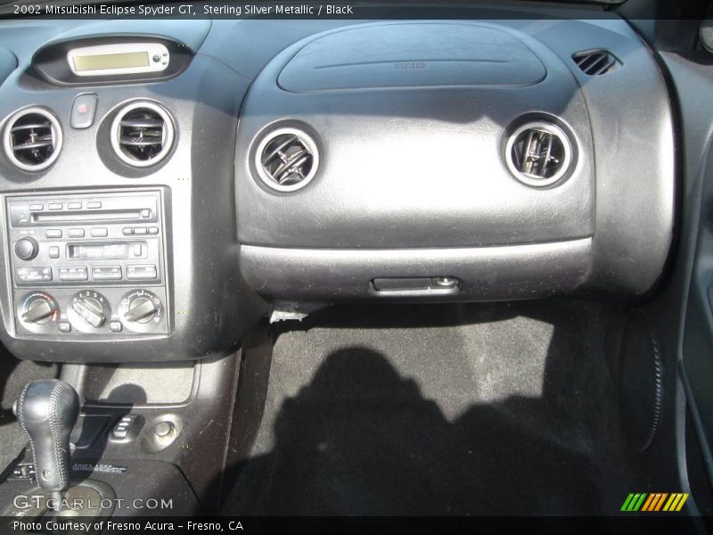 Sterling Silver Metallic / Black 2002 Mitsubishi Eclipse Spyder GT