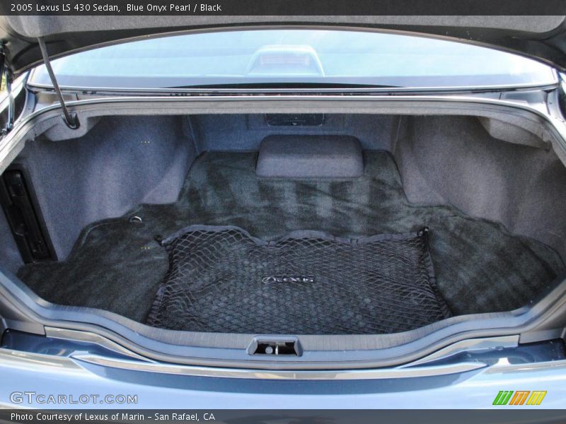 Blue Onyx Pearl / Black 2005 Lexus LS 430 Sedan
