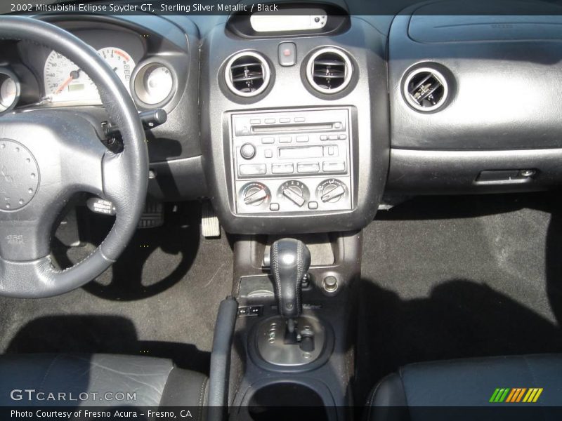 Sterling Silver Metallic / Black 2002 Mitsubishi Eclipse Spyder GT