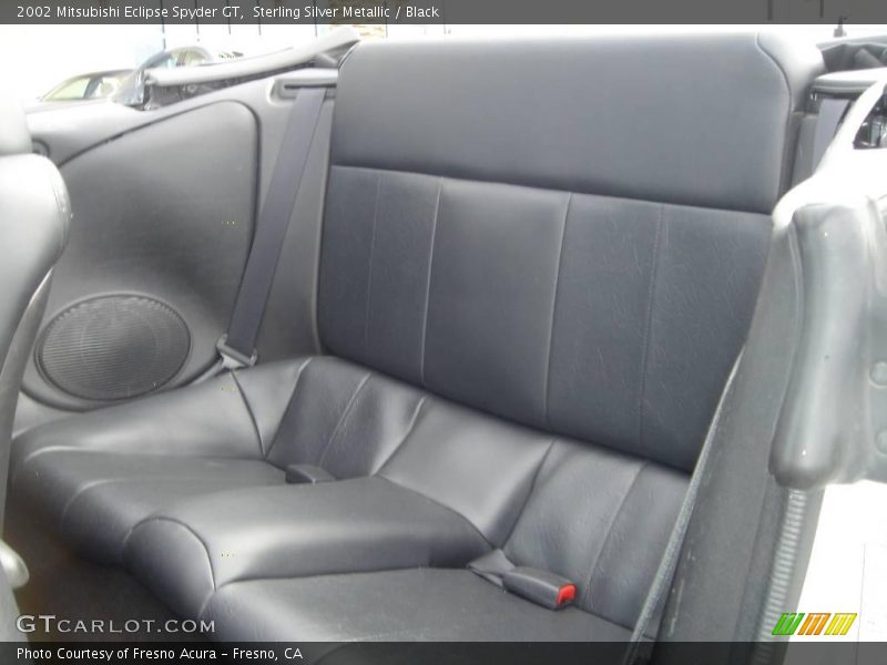Sterling Silver Metallic / Black 2002 Mitsubishi Eclipse Spyder GT