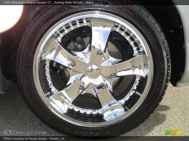 Sterling Silver Metallic / Black 2002 Mitsubishi Eclipse Spyder GT