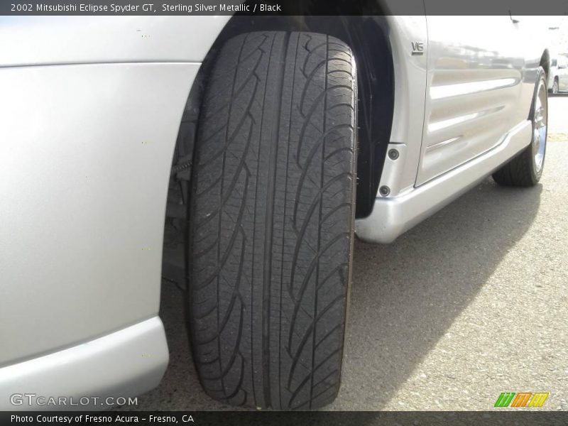 Sterling Silver Metallic / Black 2002 Mitsubishi Eclipse Spyder GT