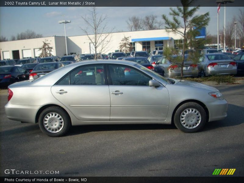 Lunar Mist Metallic / Stone 2002 Toyota Camry LE