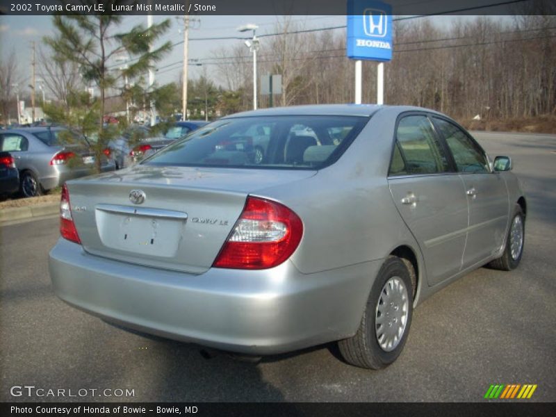 Lunar Mist Metallic / Stone 2002 Toyota Camry LE