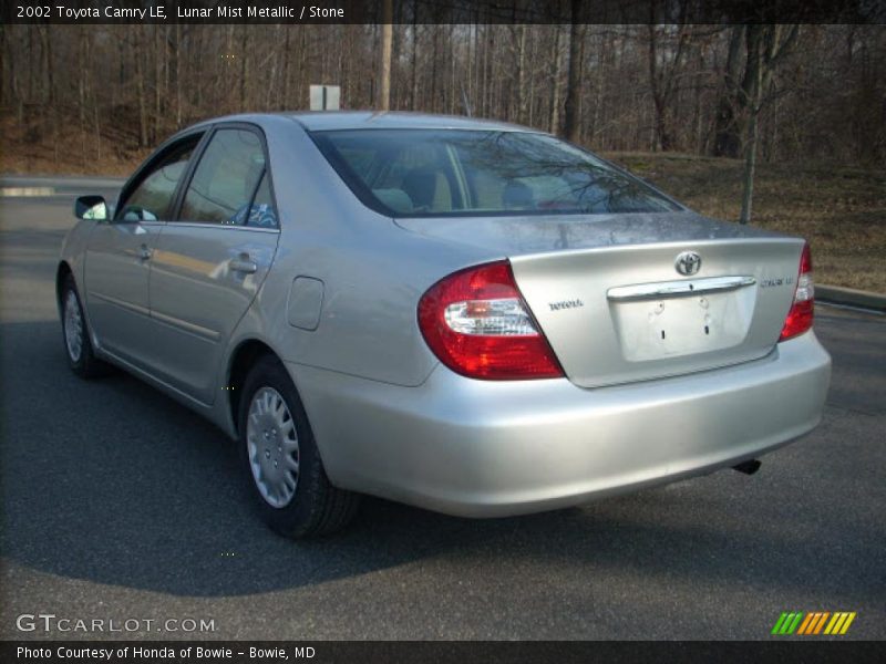 Lunar Mist Metallic / Stone 2002 Toyota Camry LE