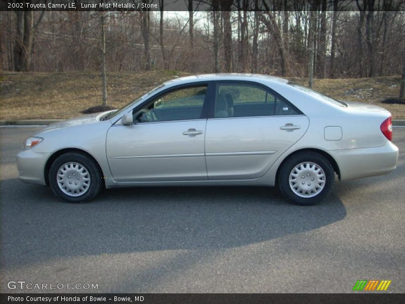 Lunar Mist Metallic / Stone 2002 Toyota Camry LE
