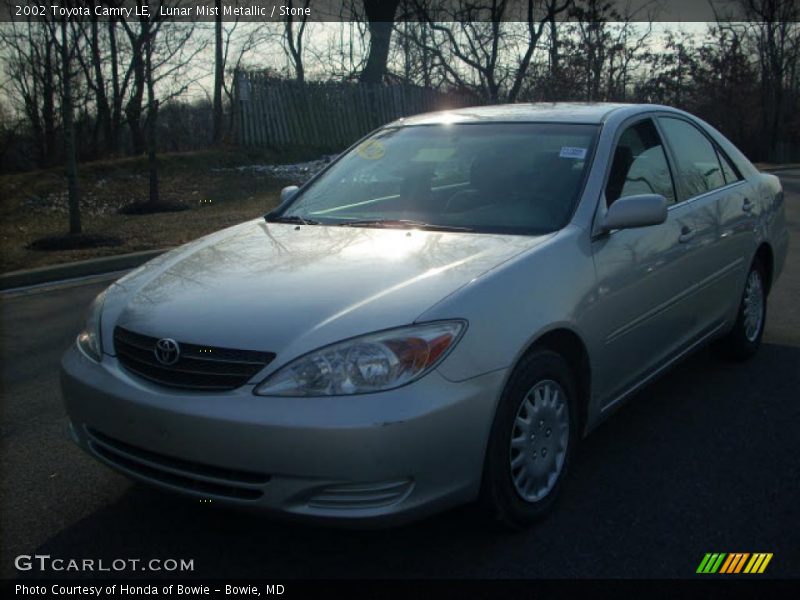 Lunar Mist Metallic / Stone 2002 Toyota Camry LE