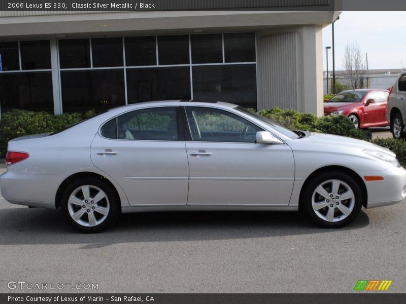 Classic Silver Metallic / Black 2006 Lexus ES 330