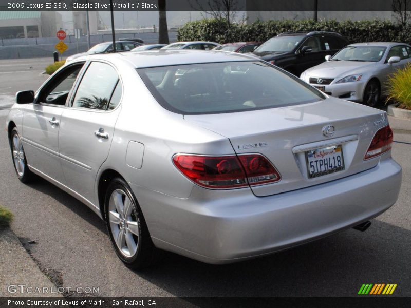 Classic Silver Metallic / Black 2006 Lexus ES 330