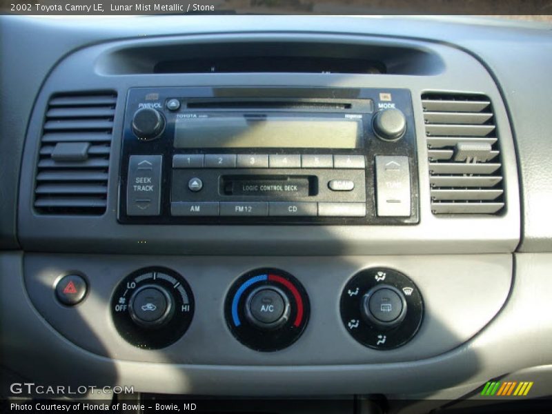 Lunar Mist Metallic / Stone 2002 Toyota Camry LE
