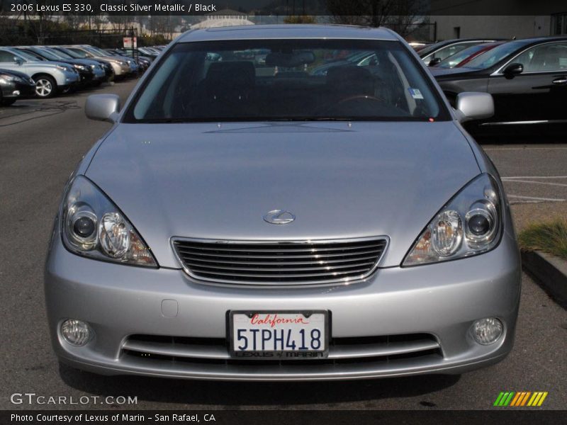 Classic Silver Metallic / Black 2006 Lexus ES 330