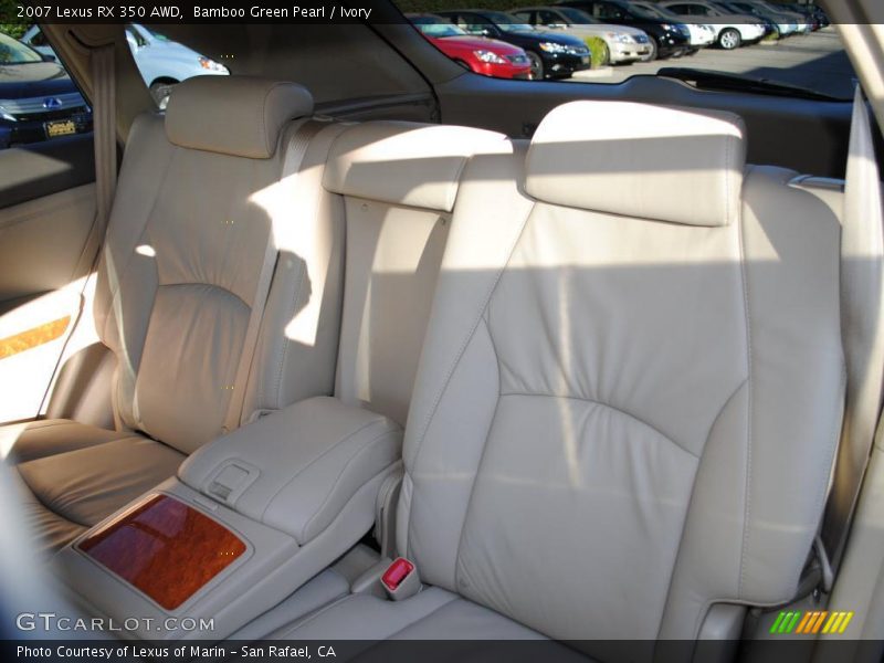 Bamboo Green Pearl / Ivory 2007 Lexus RX 350 AWD