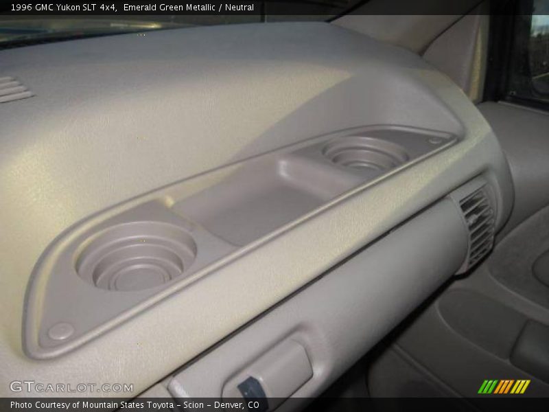Emerald Green Metallic / Neutral 1996 GMC Yukon SLT 4x4